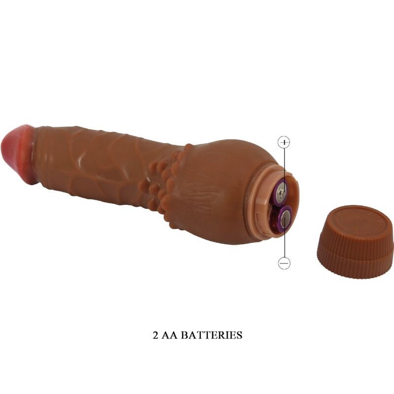 Baile Barbara Vibratore Realistico 195 Cm Mulatto - BAILE - Vibratori Realistici | erosidea.com
