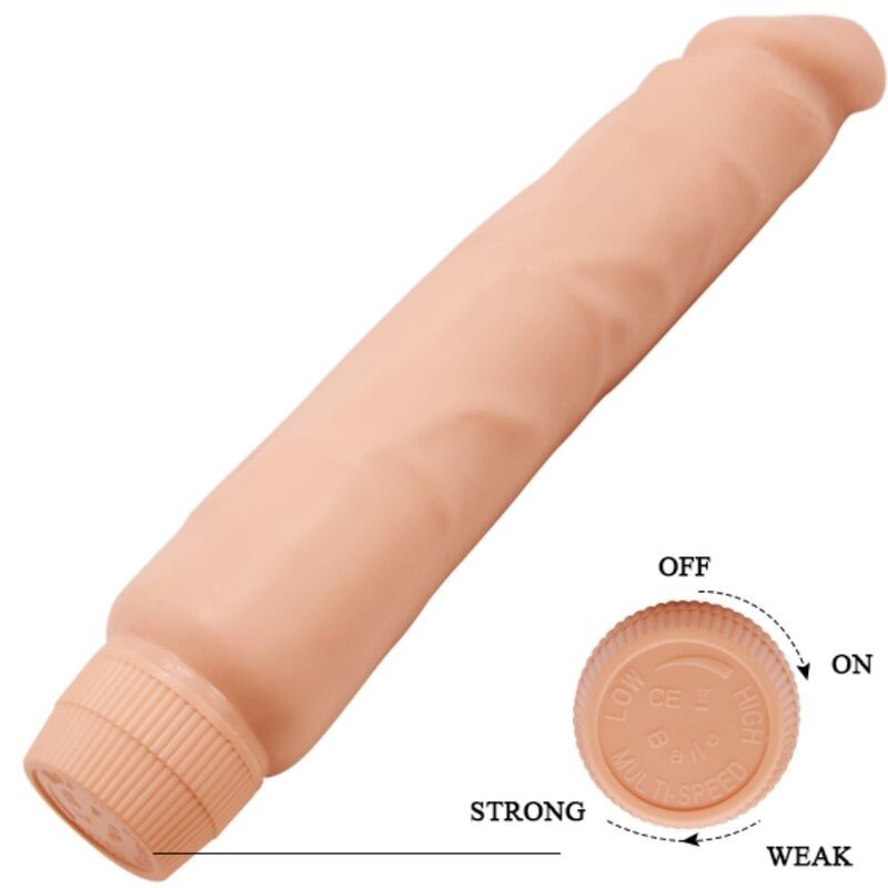 Vibratore Realistico Baile Jack 26 Cm Carne - BAILE - Vibratori Realistici | erosidea.com