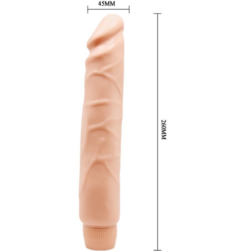 Vibratore Realistico Baile Jack 26 Cm Carne - BAILE - Vibratori Realistici | erosidea.com
