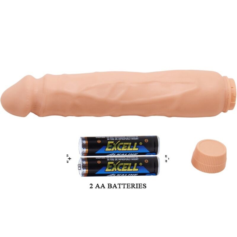 Vibratore Realistico Baile Jack 26 Cm Carne - BAILE - Vibratori Realistici | erosidea.com