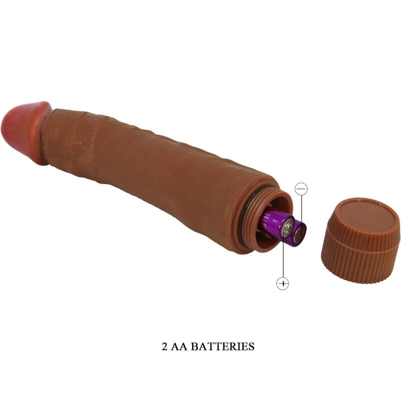 Baile Dybbuk Vibratore Realistico 24 Cm Mulatto - BAILE - Vibratori Realistici | erosidea.com