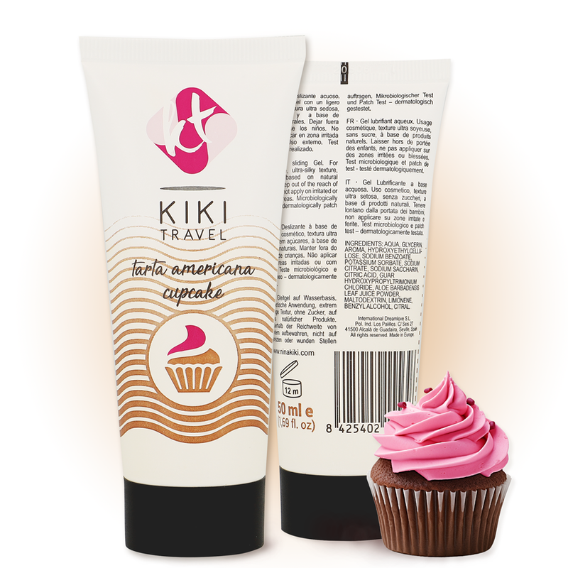 Kik Travel - Lubrificante Per Cupcake 50 Ml - KIKÍ TRAVEL - Aromatizzati e Commestibili | erosidea.com