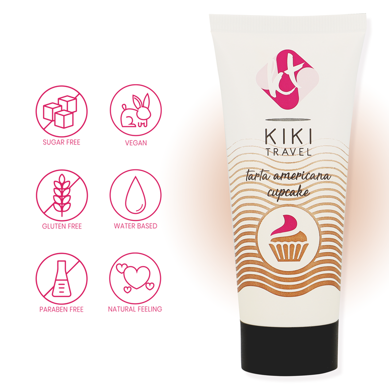 Kik Travel - Lubrificante Per Cupcake 50 Ml - KIKÍ TRAVEL - Aromatizzati e Commestibili | erosidea.com