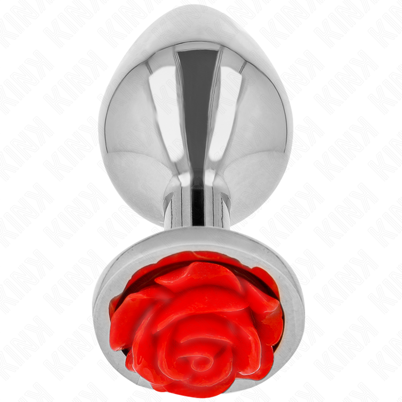 Kink - Plug Anale Rosa Rosso Taglia M - KINK PLEASURE PLUGS - Plug e Catene Anali | erosidea.com