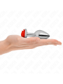 Kink - Plug Anale Rosa Rosso Taglia M - KINK PLEASURE PLUGS - Plug e Catene Anali | erosidea.com