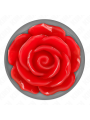 Kink - Plug Anale Rosa Rosso Taglia L - KINK PLEASURE PLUGS - Plug e Catene Anali | erosidea.com