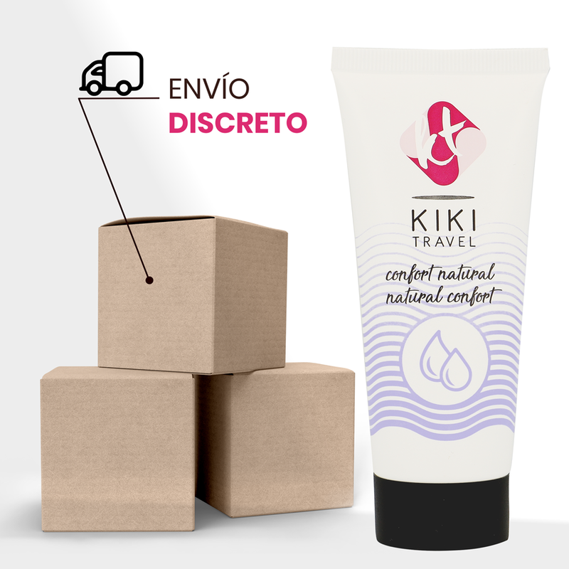 Kik Travel - Confort Lubrificante Naturale 50 Ml - KIKÍ TRAVEL - A Base Silicone | erosidea.com