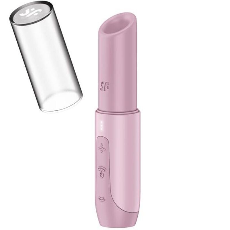Satisfyer - Secret Kiss Wave Stimolatore Clitoride Rosa - SATISFYER AIR PULSE - Vibratori Clitoride | erosidea.com
