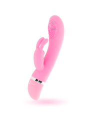 Vibratore Intense Oscillante Susy In Silicone Rosa Rabbit - INTENSE COUPLES TOYS - Vibratori Rabbit | erosidea.com