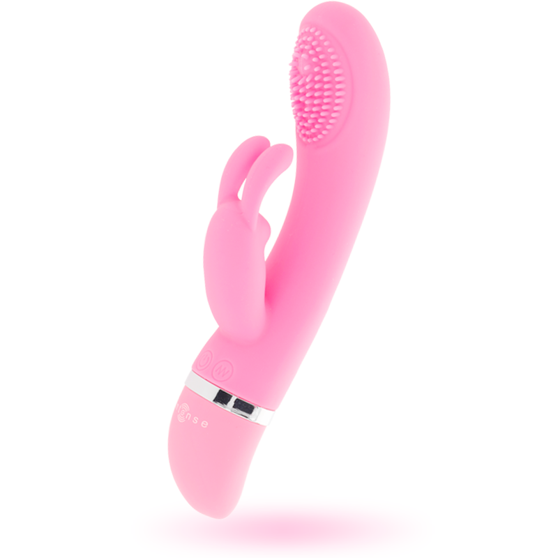 Vibratore Intense Oscillante Susy In Silicone Rosa Rabbit - INTENSE COUPLES TOYS - Vibratori Rabbit | erosidea.com