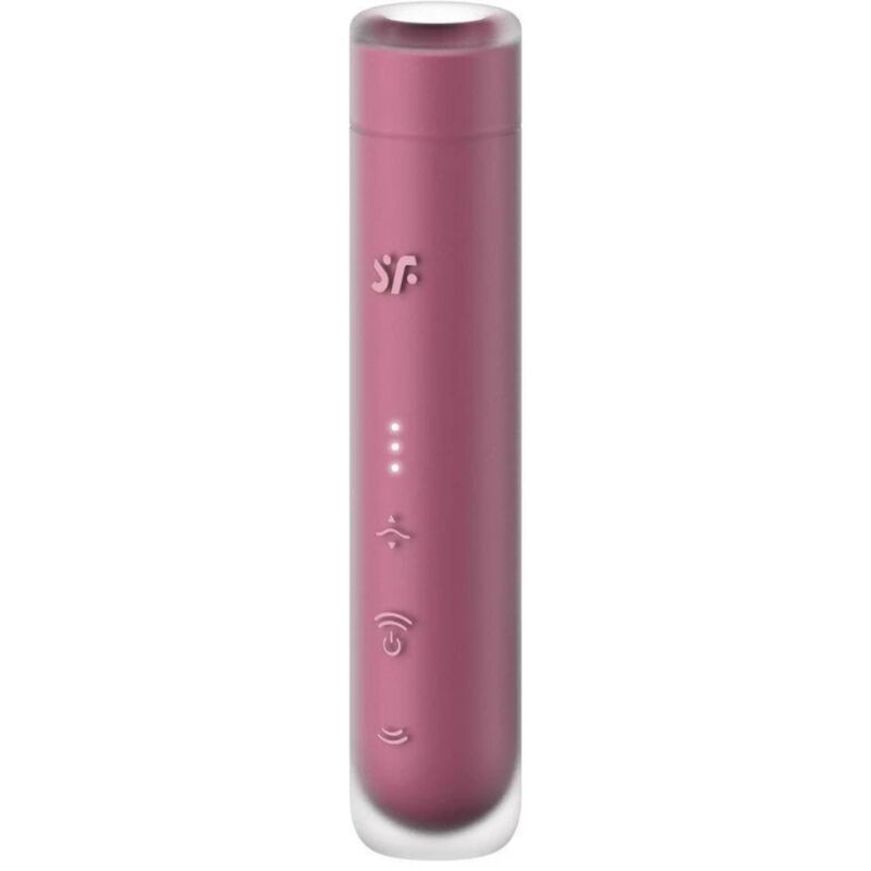 Satisfyer - Stimolatore Clitoride First Kiss Wave Garnet - SATISFYER AIR PULSE - Vibratori Clitoride | erosidea.com