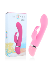 Vibratore Intense Luxe In Silicio Rosa Hilari Intense - INTENSE COUPLES TOYS - Vibratori | erosidea.com