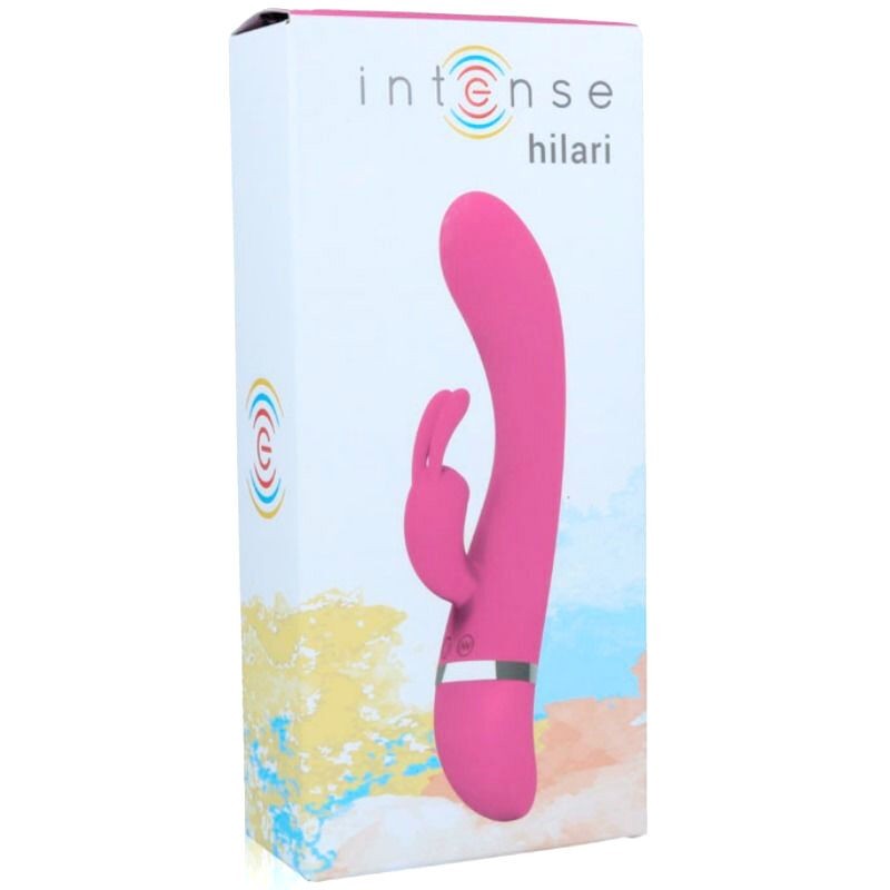 Vibratore Intense Luxe In Silicio Rosa Hilari Intense - INTENSE COUPLES TOYS - Vibratori | erosidea.com
