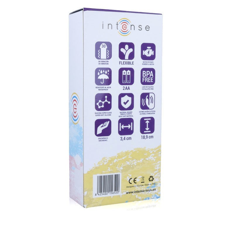 Vibratore Intense Hilari Lilla Silicio Luxe - INTENSE - Vibratori | erosidea.com