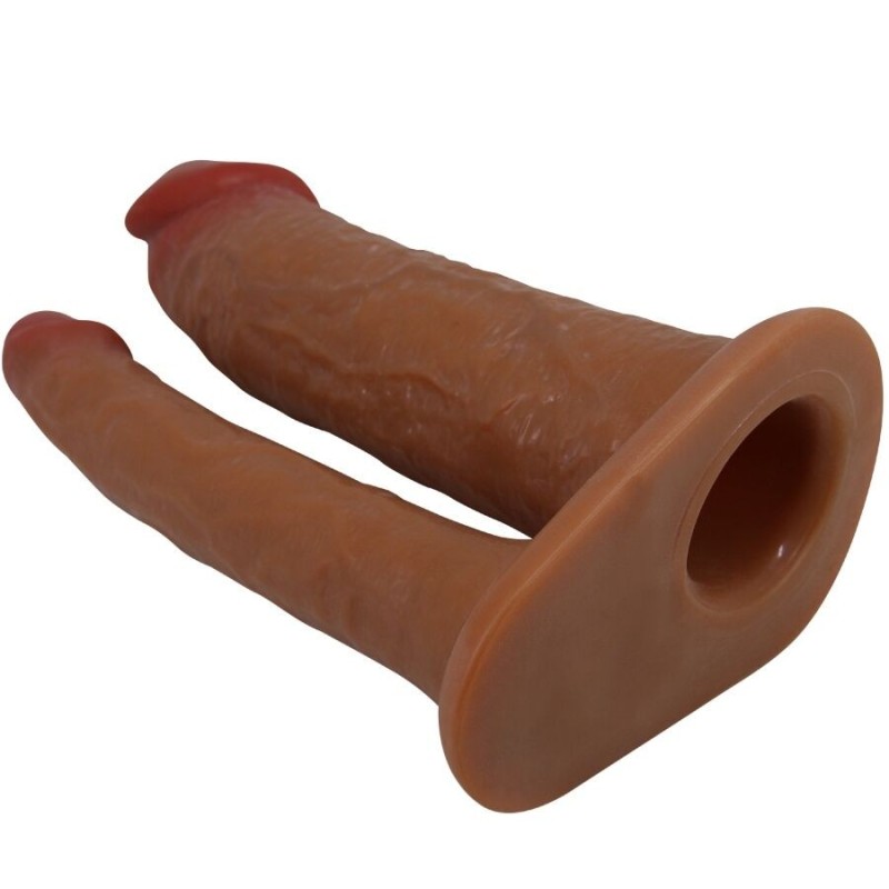 Pretty Love - Slip Keaven Harness Universale E Comodo Doppio Dildo - PRETTY LOVE - Strap-on e Imbracature | erosidea.com
