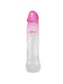 Pretty Love - Neron Realistico 6 Cm Guaina Di Allargamento Per Pene Rosa - PRETTY LOVE - Guaine e Prolunghe | erosidea.com
