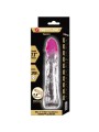 Pretty Love - Neron Realistico 6 Cm Guaina Di Allargamento Per Pene Rosa - PRETTY LOVE - Guaine e Prolunghe | erosidea.com