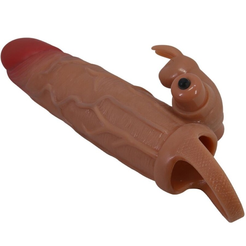 Pretty Love - Guaina Per Pene Osmar + Stimolatore Vibrante Per Clitoride - PRETTY LOVE - Guaine e Prolunghe | erosidea.com