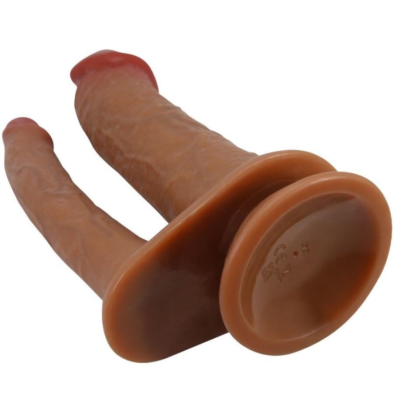 Pretty Love - Hulbert Doppio Dildo Realistico Con Vibrazione Mulato - PRETTY LOVE - Vibratori per Coppia | erosidea.com