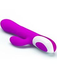 Vibratore Gonfiabile Ricaricabile Dempsey - PRETTY LOVE SMART - Vibratori Doppi | erosidea.com