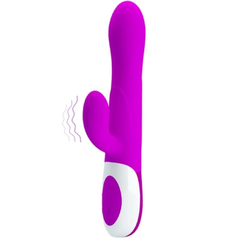 Vibratore Gonfiabile Ricaricabile Dempsey - PRETTY LOVE SMART - Vibratori Doppi | erosidea.com