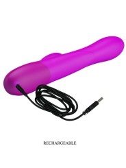 Vibratore Gonfiabile Ricaricabile Dempsey - PRETTY LOVE SMART - Vibratori Doppi | erosidea.com