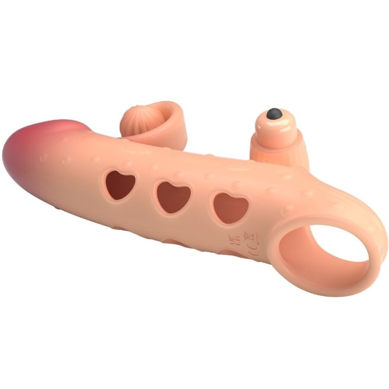 Romance - Guaina Per Pene Vibrante Naturale - ROMANCE - Guaine e Prolunghe | erosidea.com