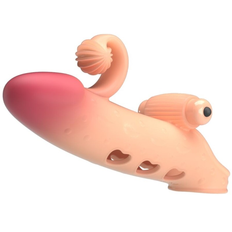 Romance - Guaina Per Pene Vibrante Naturale - ROMANCE - Guaine e Prolunghe | erosidea.com