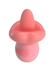 Pretty Love - Stimolatore Per Clitoride Lingua Kylee 10 Vibrazioni Rosa Nudo - PRETTY LOVE - Succhia Clitoride | erosidea.com
