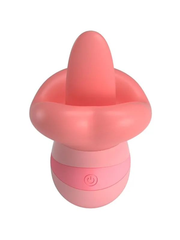 Pretty Love - Stimolatore Per Clitoride Lingua Kylee 10 Vibrazioni Rosa Nudo - PRETTY LOVE - Succhia Clitoride | erosidea.com