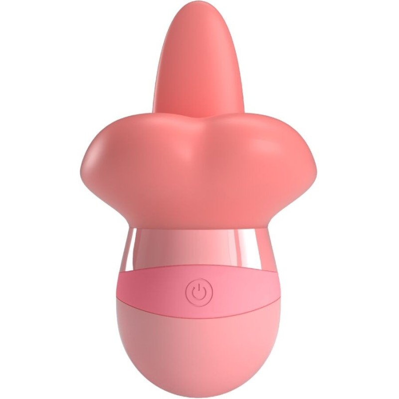Pretty Love - Stimolatore Per Clitoride Lingua Kylee 10 Vibrazioni Rosa Nudo - PRETTY LOVE - Succhia Clitoride | erosidea.com