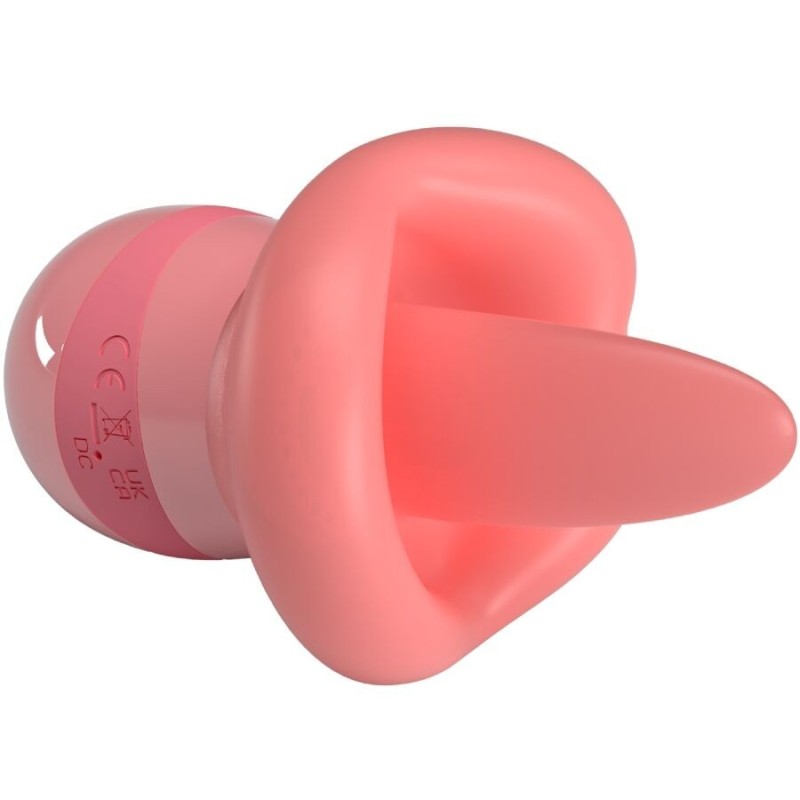Pretty Love - Stimolatore Per Clitoride Lingua Kylee 10 Vibrazioni Rosa Nudo - PRETTY LOVE - Succhia Clitoride | erosidea.com