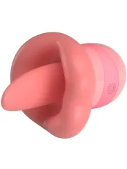 Pretty Love - Stimolatore Per Clitoride Lingua Kylee 10 Vibrazioni Rosa Nudo - PRETTY LOVE - Succhia Clitoride | erosidea.com