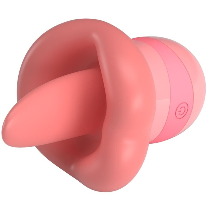 Pretty Love - Stimolatore Per Clitoride Lingua Kylee 10 Vibrazioni Rosa Nudo - PRETTY LOVE - Succhia Clitoride | erosidea.com