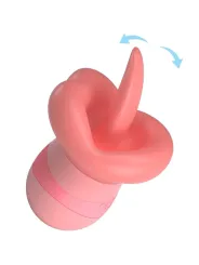 Pretty Love - Stimolatore Per Clitoride Lingua Kylee 10 Vibrazioni Rosa Nudo - PRETTY LOVE - Succhia Clitoride | erosidea.com