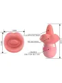 Pretty Love - Stimolatore Per Clitoride Lingua Kylee 10 Vibrazioni Rosa Nudo - PRETTY LOVE - Succhia Clitoride | erosidea.com