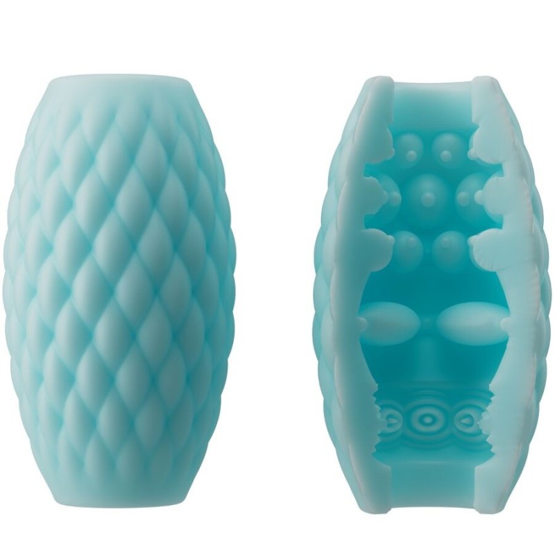 Pretty Love - Masturbatore Maschile Silicone Azzurro Cielo - PRETTY LOVE - Masturbatori Mini | erosidea.com