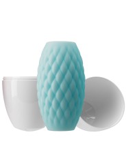 Pretty Love - Masturbatore Maschile Silicone Azzurro Cielo - PRETTY LOVE - Masturbatori Mini | erosidea.com