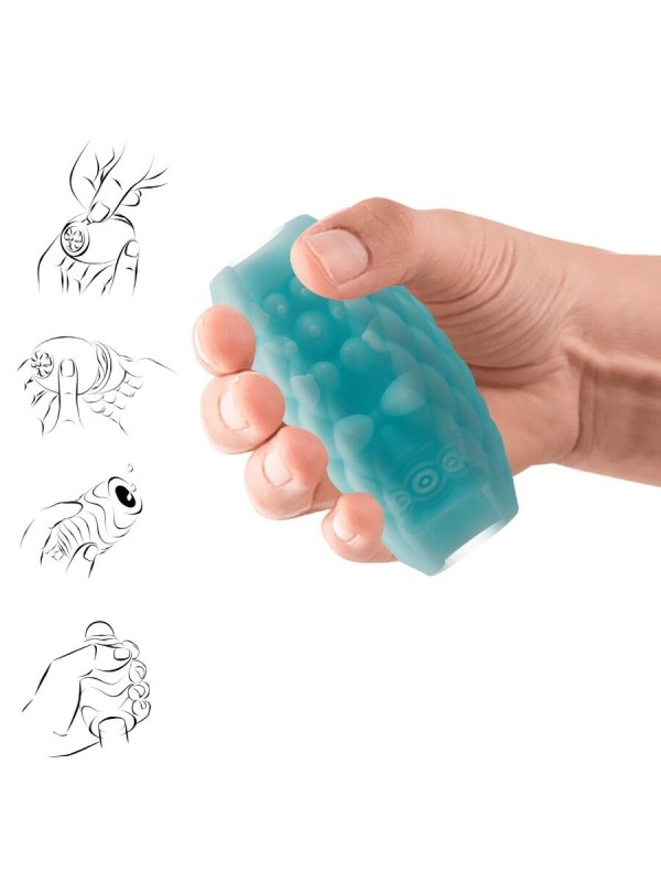 Pretty Love - Masturbatore Maschile Silicone Azzurro Cielo - PRETTY LOVE - Masturbatori Mini | erosidea.com