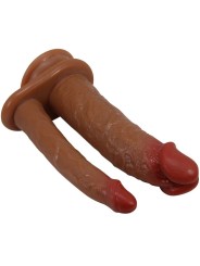 Pretty Love - Goran Doppio Dildo Realistico Naturale Mulato - PRETTY LOVE - Dildo Doppi | erosidea.com