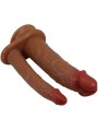 Pretty Love - Goran Doppio Dildo Realistico Naturale Mulato - PRETTY LOVE - Dildo Doppi | erosidea.com