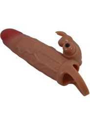 Pretty Love - Guaina Per Pene Osmar + Stimolatore Vibrante Per Clitoride - PRETTY LOVE - Guaine e Prolunghe | erosidea.com