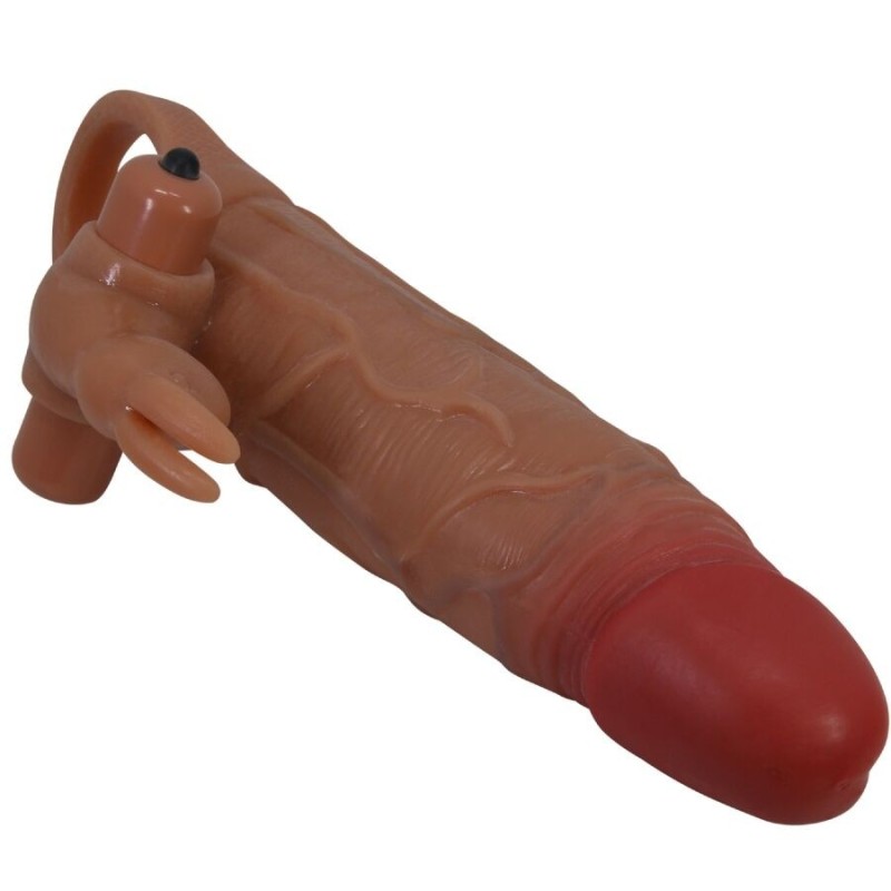 Pretty Love - Guaina Per Pene Osmar + Stimolatore Vibrante Per Clitoride - PRETTY LOVE - Guaine e Prolunghe | erosidea.com
