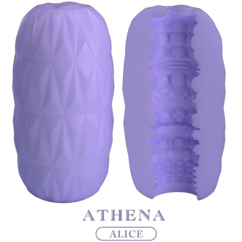 Pretty Love - Athena Alice Masturbatore Maschile Viola - PRETTY LOVE - Masturbatori | erosidea.com