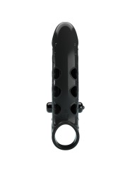 Romance - Guaina Per Pene Vibrante Nera - ROMANCE - Guaine e Prolunghe | erosidea.com