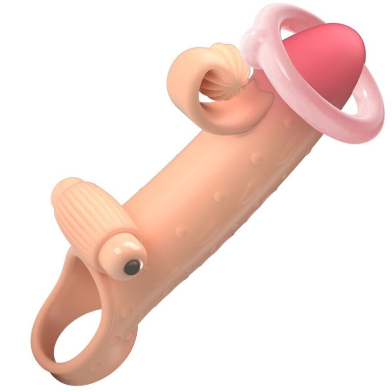 Romance - Guaina Per Pene Vibrante Naturale - ROMANCE - Guaine e Prolunghe | erosidea.com