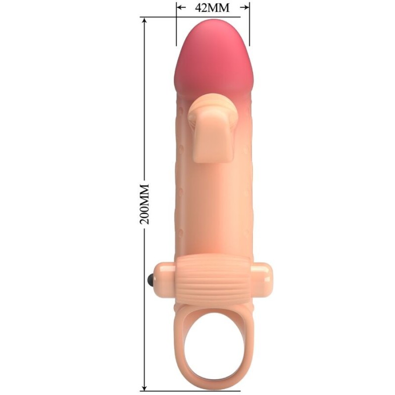 Romance - Guaina Per Pene Vibrante Naturale - ROMANCE - Guaine e Prolunghe | erosidea.com