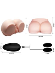 Crazy Bull - Vagina E Ano Realistici Con Vibrazioni - CRAZY BULL - Masturbatori Ano | erosidea.com