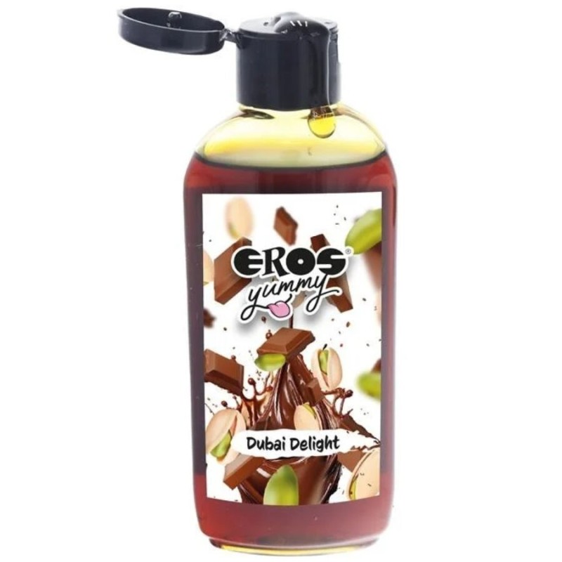 Lubrificante Eros Yummy Dubai Delight Pistacchio E Cioccolato 100 Ml - EROS - Aromatizzati e Commestibili | erosidea.com