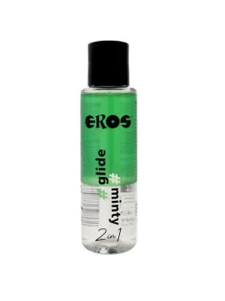 Eros - "2 In 1"Glide Minty Lubrificante A Base Di Silicone 100 Ml